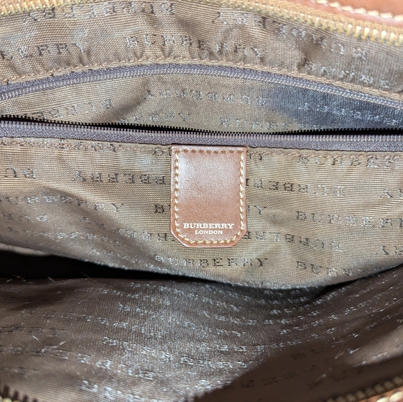 Burberry London Nova Check PVC Leather Haymaker Tote EUC with COA - Picture 10 of 16
